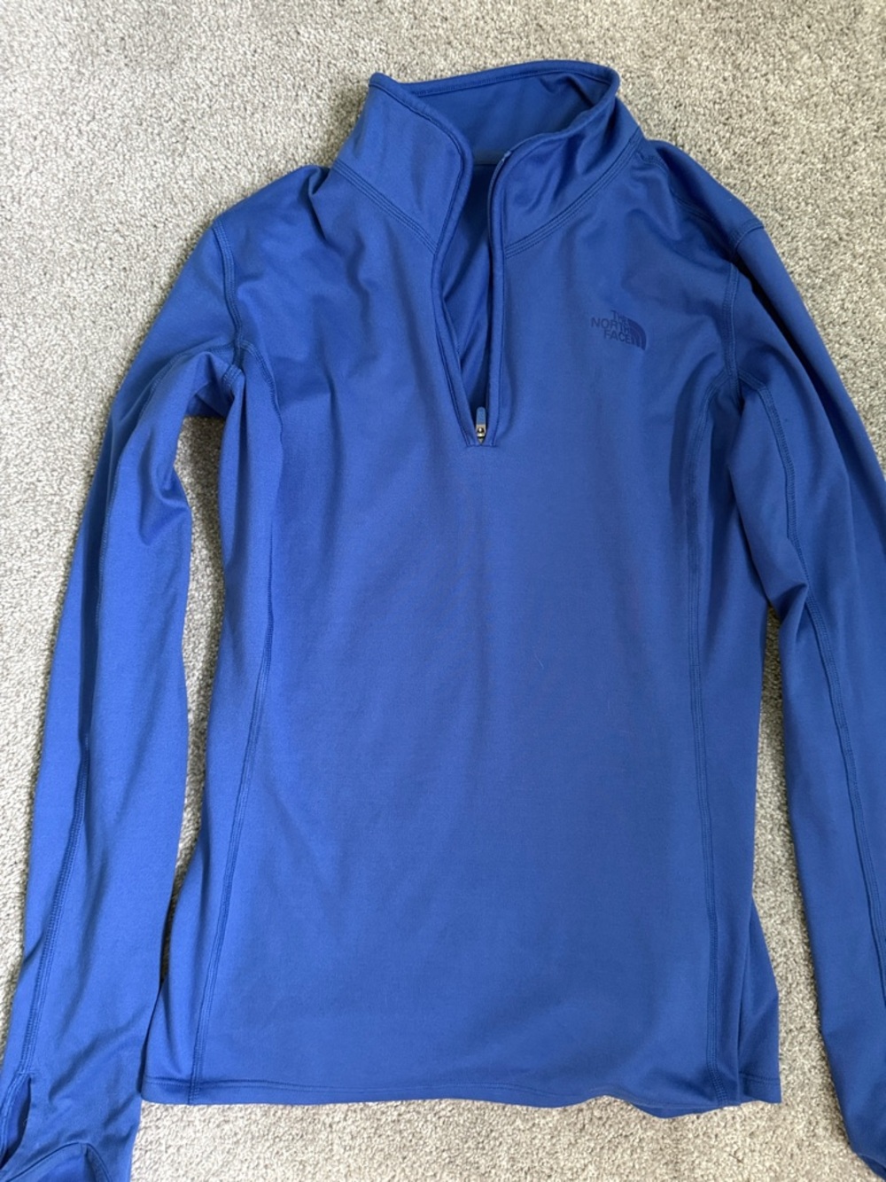 The North Face Royal Blue Women's Half-Zip Performance Pullover
